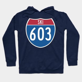 Ski New Hampshire Hoodie